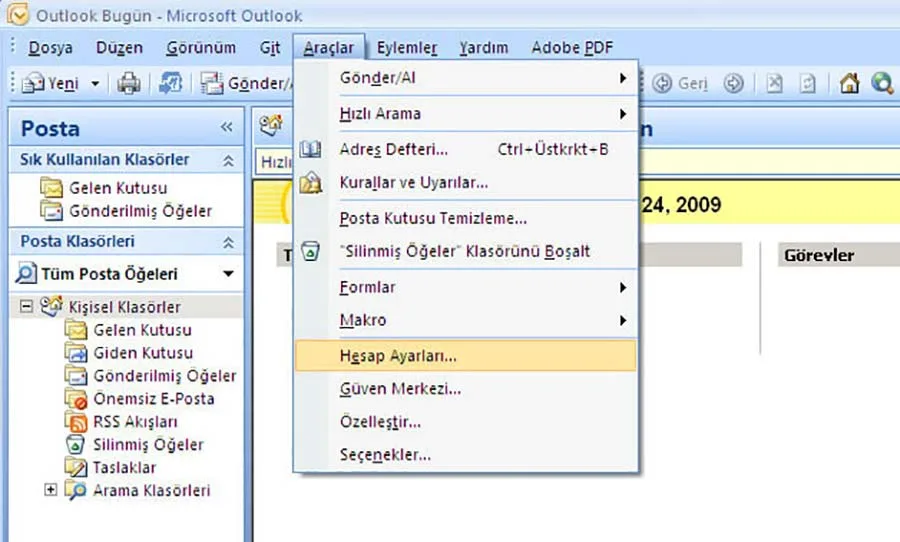 Outlook 2007 E-Mail Kurulumu? 3 Outlook 2007 Kurulumu
