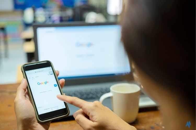 google aramada en ustte cikma